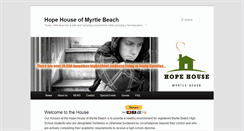 Desktop Screenshot of hopehouseofmyrtlebeach.org